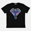 T-SHIRT ADULTE À IMPRIMÉ ÉLÉPHANT JULES VERNE