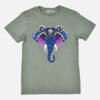 T-SHIRT ADULTE À IMPRIMÉ ÉLÉPHANT JULES VERNE