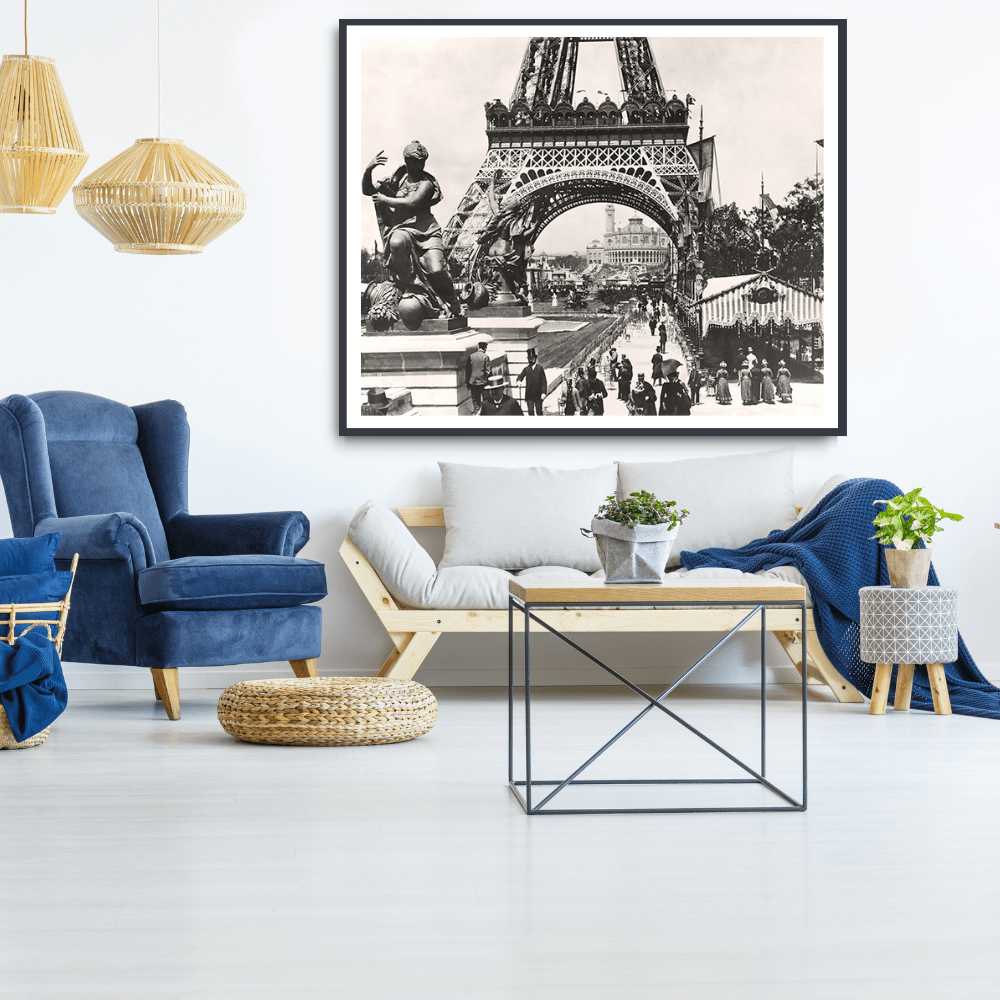 Poster expo universelle de paris 1889
