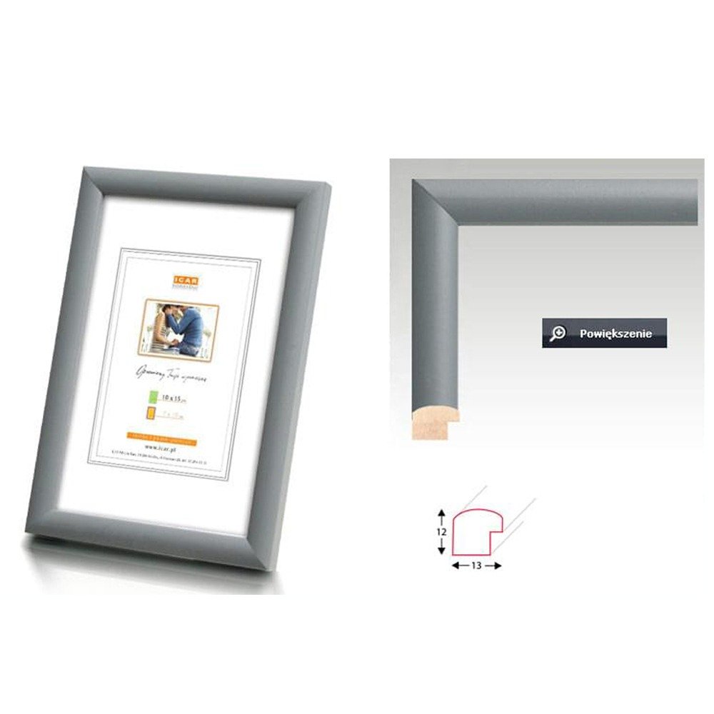 Cadre en Bois "COLOR" Gris