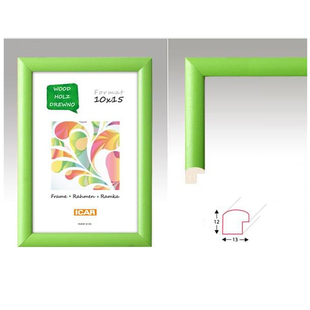 Cadre en Bois "COLOR" Vert