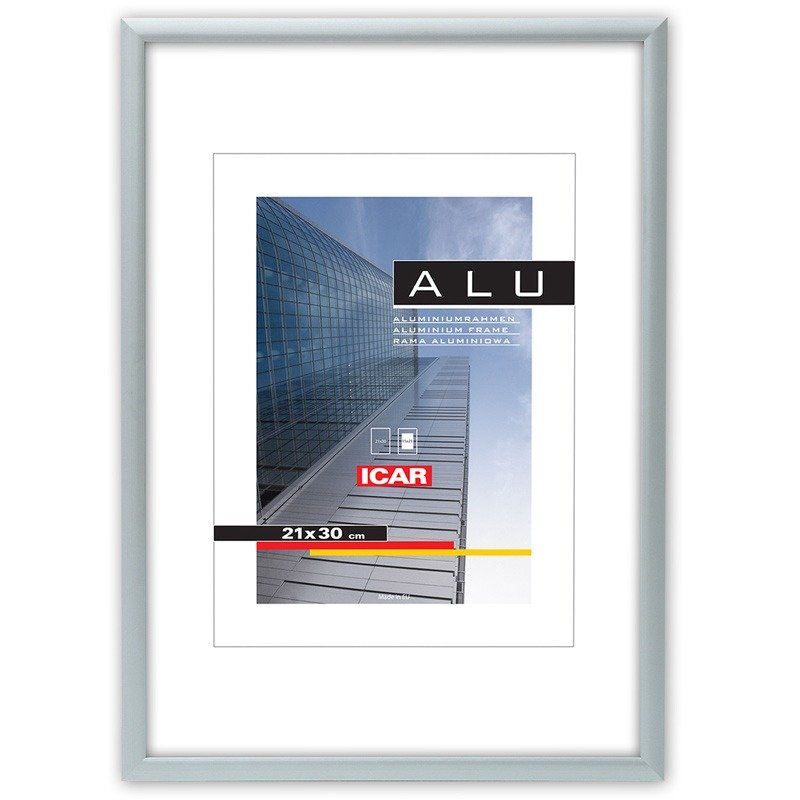 Cadre aluminium gris