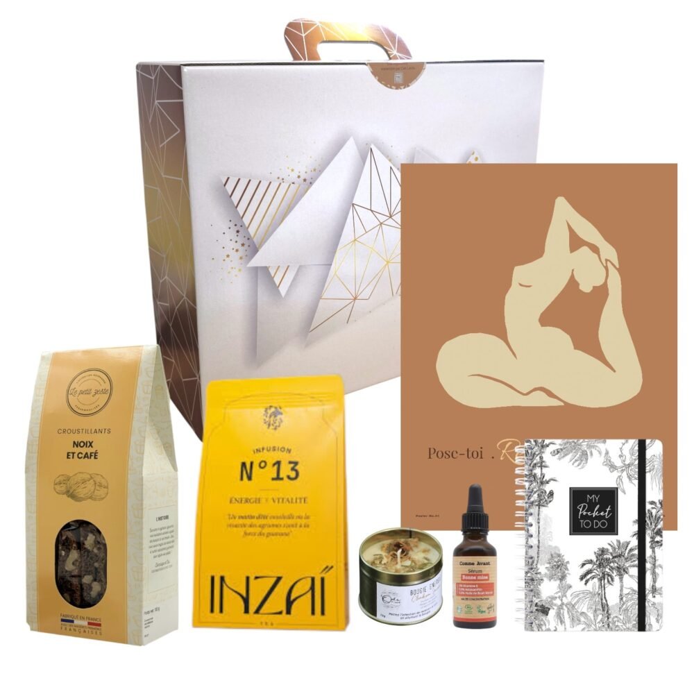 Box des 5 sens Respire rayonne recommence bis