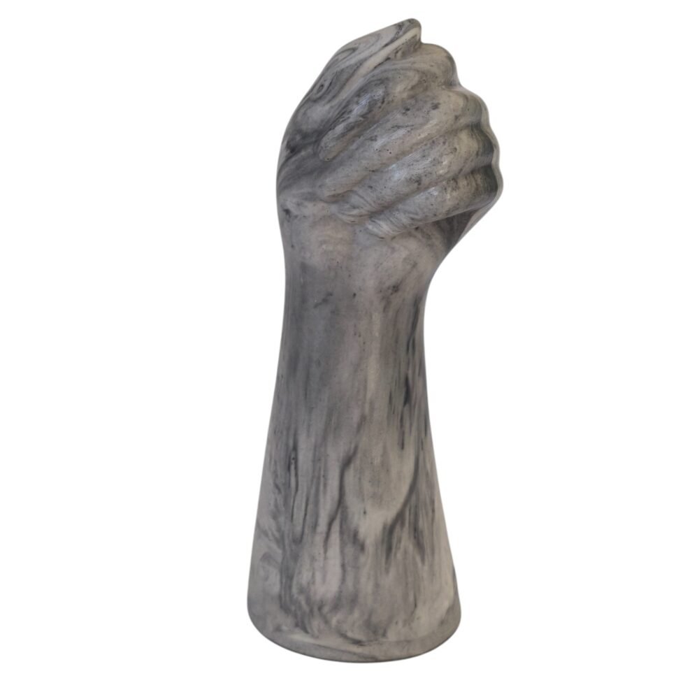 Soliflore marbré noir & blanc – Image 4