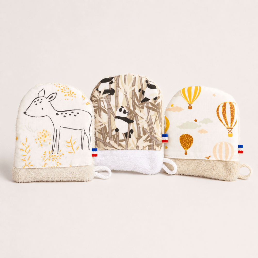 Lot 3 gants beiges catt landa 2