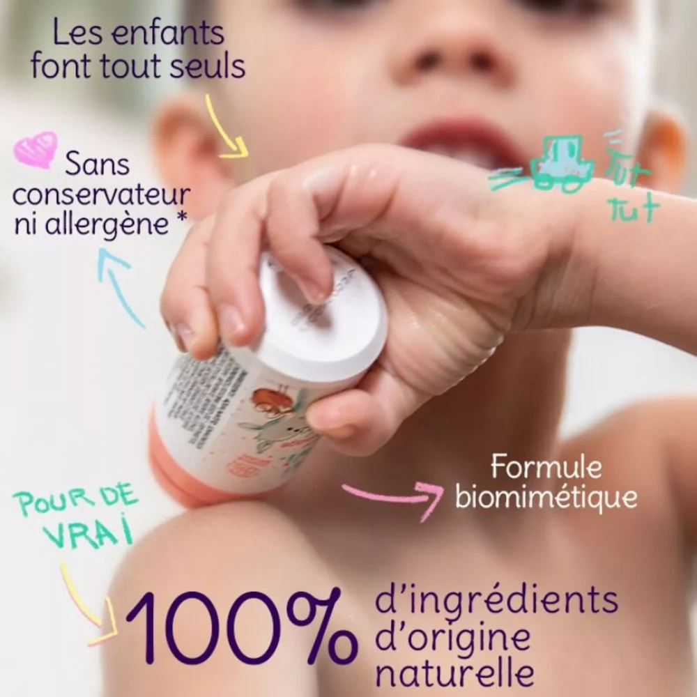 creme corps et visage bio roll on 100 dingredients dorigine naturelle sans allergenes sans conservateurs relipidante ceramides huile de jojoba des 3 ans lili kiwi catt landa 3