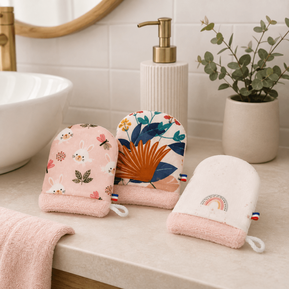 Lot 3 gants roses catt landa 2
