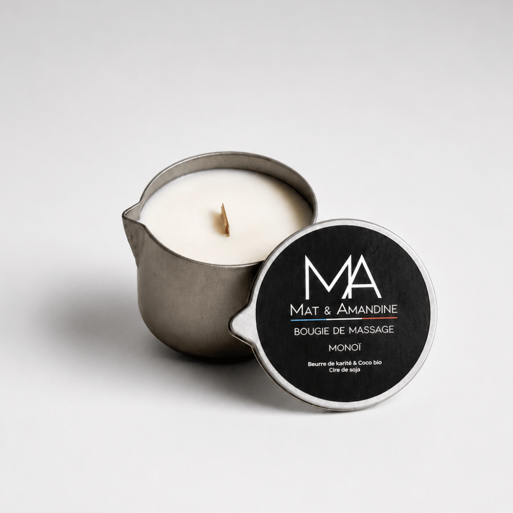 Bougie de massage monoi catt landa 1