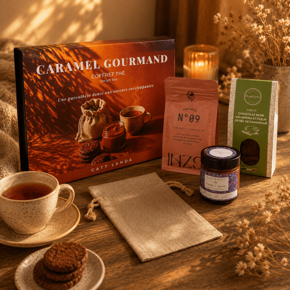 coffret infusion caramel chocolat catt landa 8