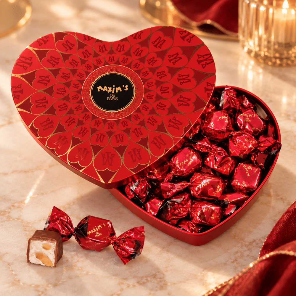 Boîte de chocolats cœur catt landa 2