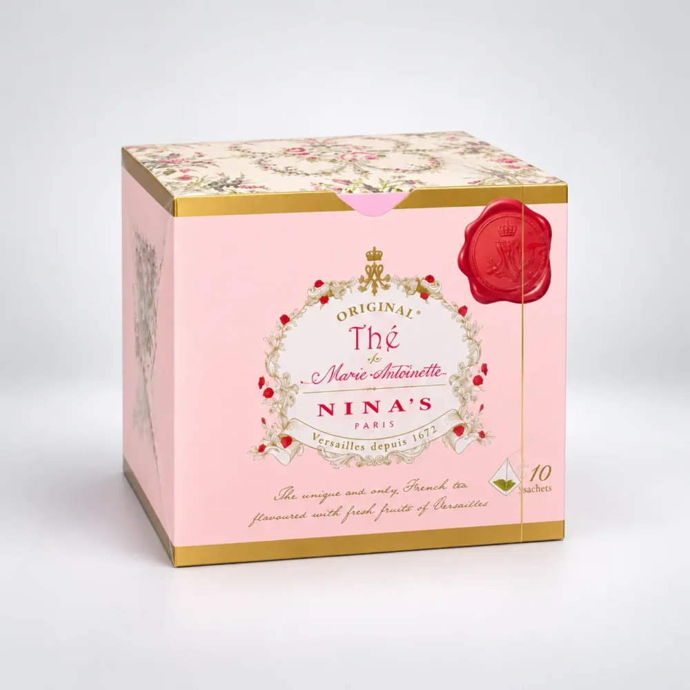 Boîte de thé Marie Antoinette Catt Landa 1