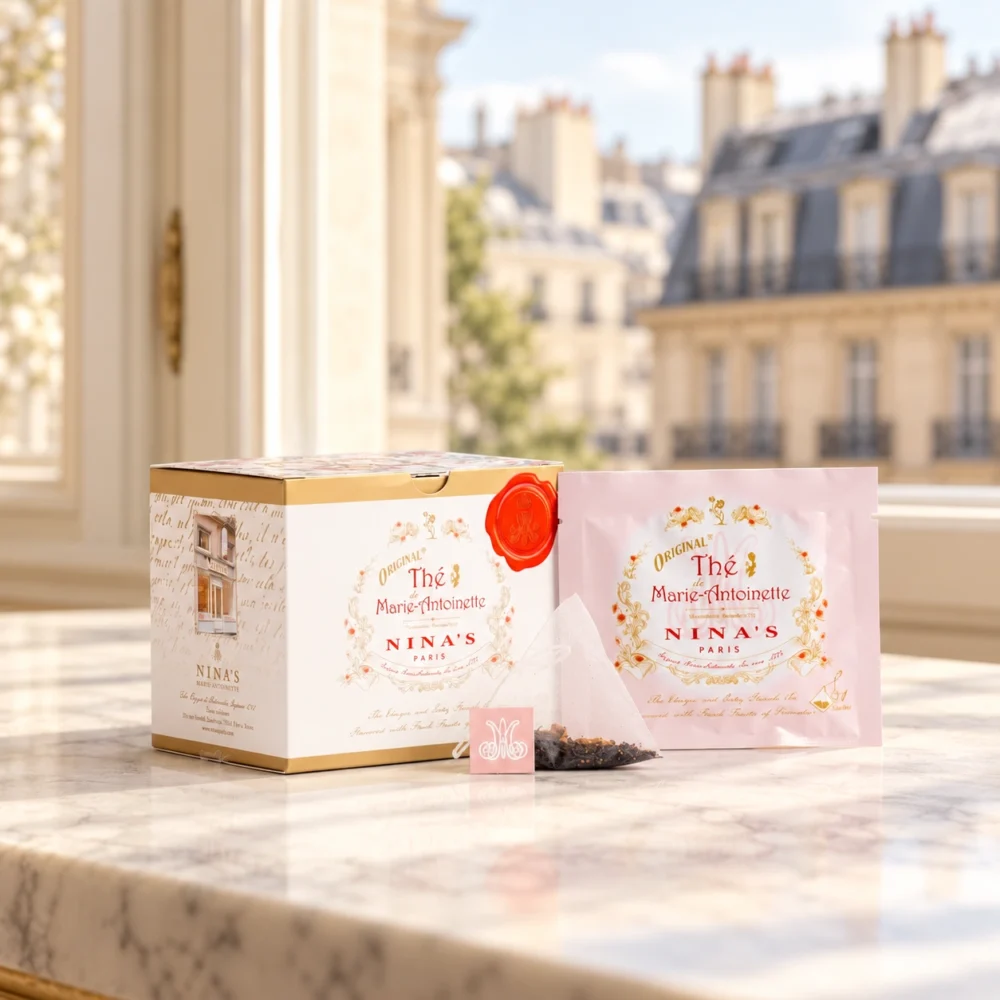 Boîte de thé Marie Antoinette Catt Landa 2