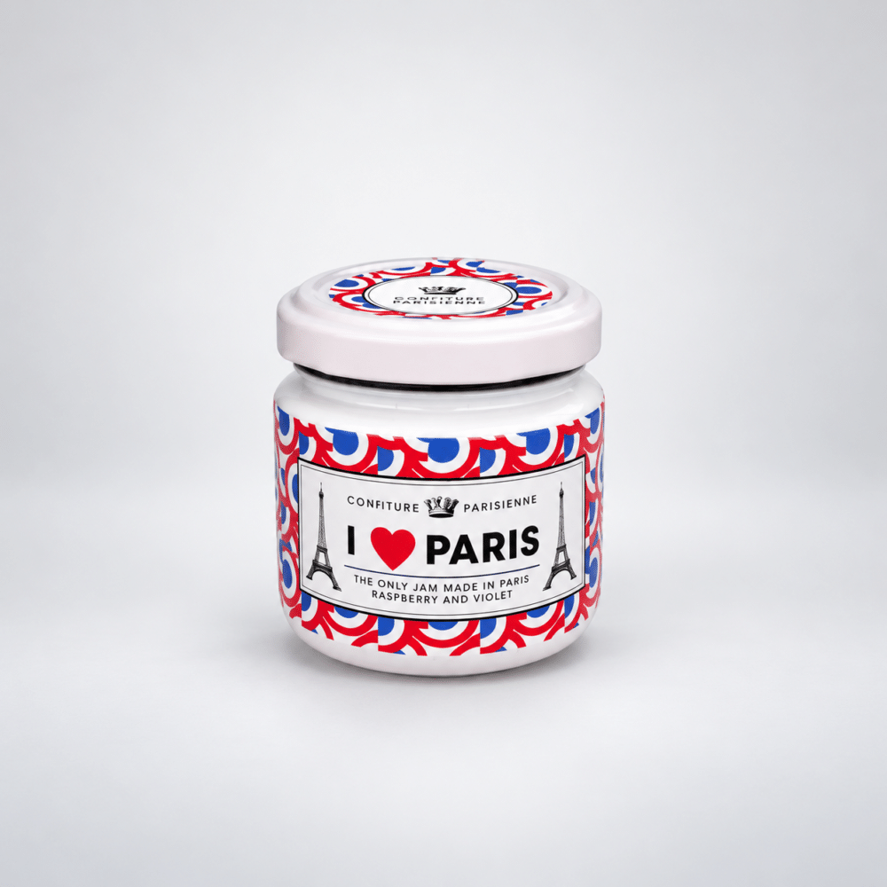 Pot de confiture parisienne framboise violette catt landa 1